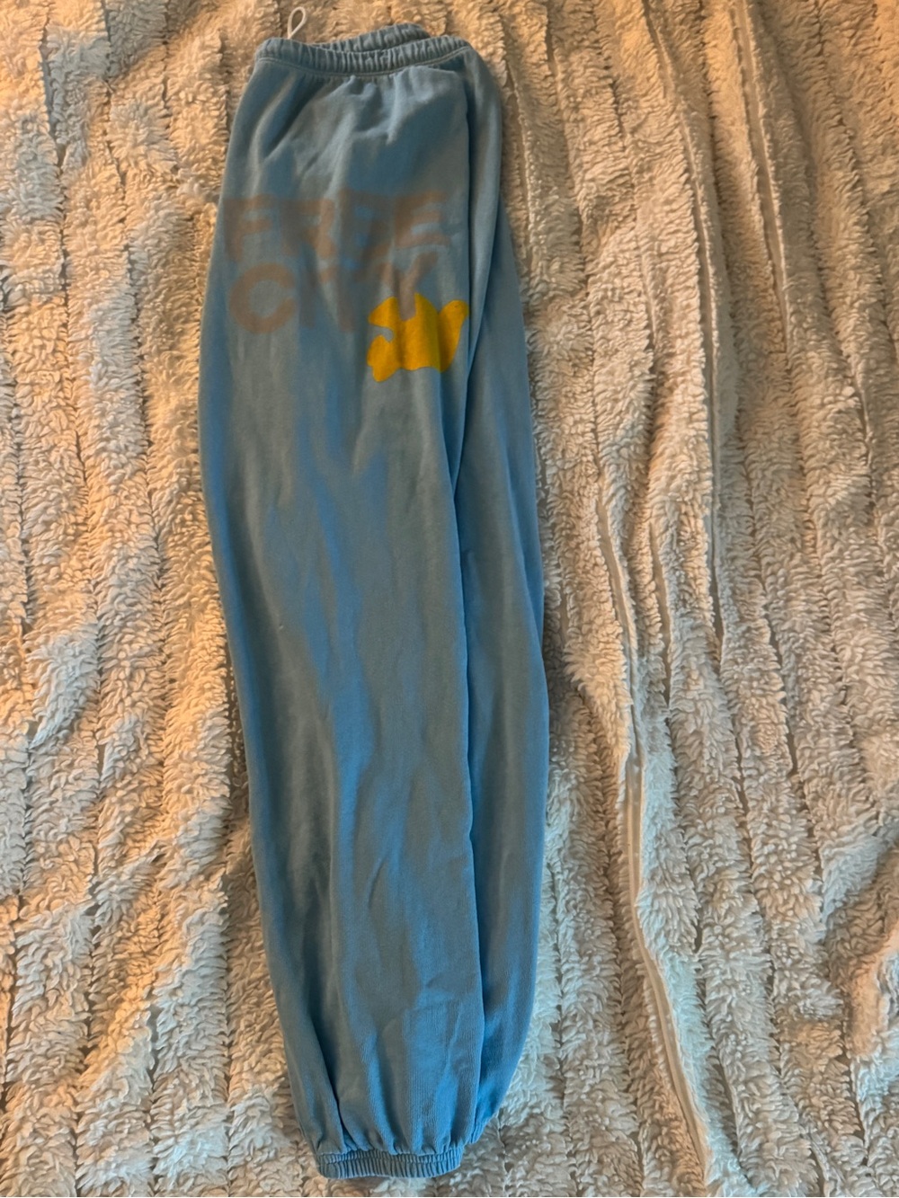 Free city blue sweats
